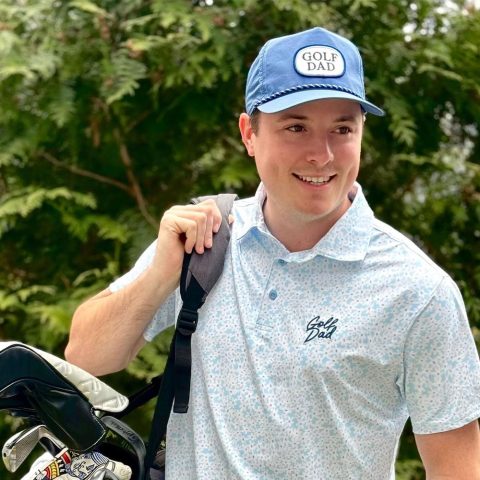 Golf Dad Patch Performance Rope Hat