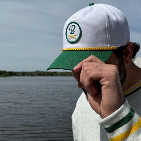 Barstool Golf Patch Rope Hat