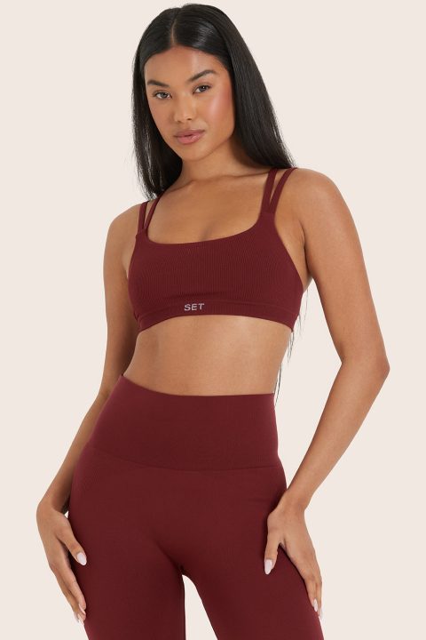 SCULPTFLEX® POWER DOUBLE STRAP BRA - TRAIL