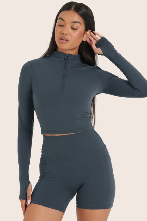 AIRLUXE™ BREATHE QUARTER ZIP - COMPASS