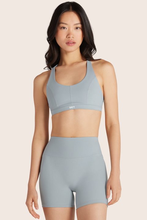 SPORTBODY® (BLOOPERS) SPORTY CONTOUR BRA - PLATINUM