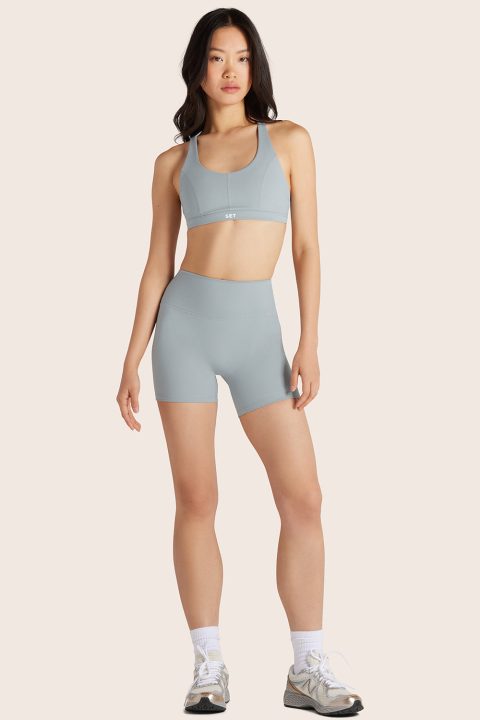 SPORTBODY® (BLOOPERS) SPORTY SHORTS - PLATINUM