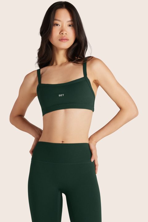 SPORTBODY® (BLOOPERS) SPORTY SCOOP BRA - BEETLE