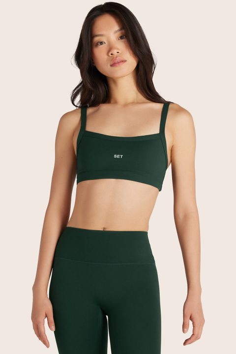 SPORTBODY® (BLOOPERS) SPORTY SCOOP BRA - BEETLE