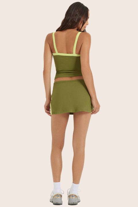 FORMCLOUD® CLOUD CONTRAST MINI SKIRT - MARGARITA