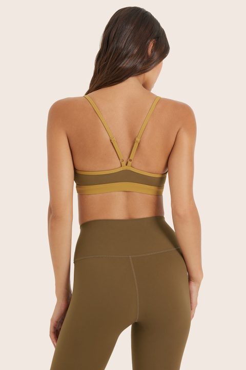 AIRLUXE™ BREATHE PIPELINE BRA - OTTER