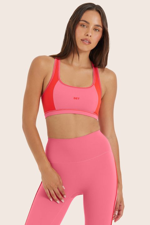 SPORTBODY® SPORTY SEAM BRA - LOTUS