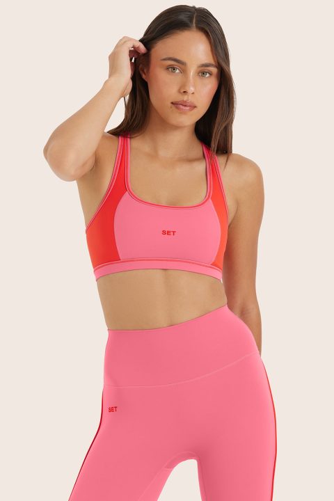 SPORTBODY® SPORTY SEAM BRA - LOTUS