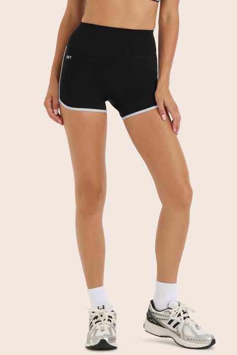 SPORTBODY® (BLOOPERS) SPORTY STRIPE SHORTS - ORCA
