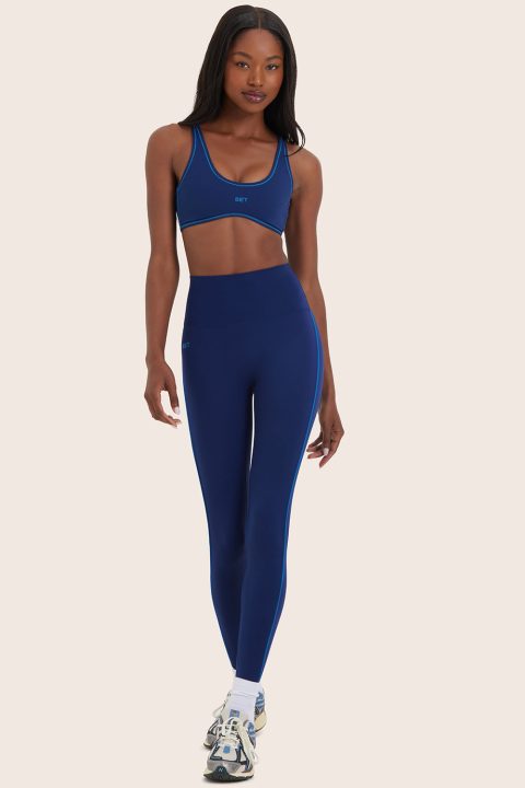 SPORTBODY® (BLOOPERS) SPORTY PIPE LEGGINGS - GECKO