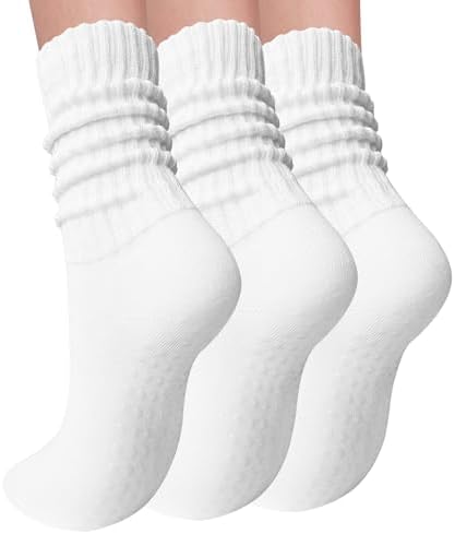 Tall Pilates Grip Socks (3 Pack)