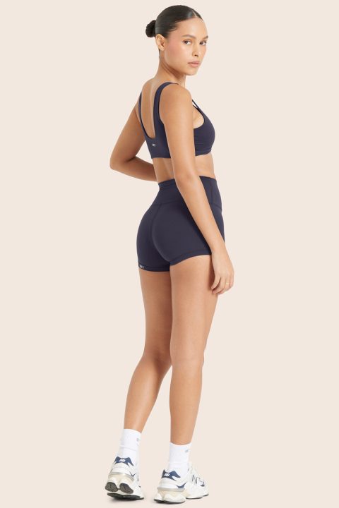 AIRLUXE™ BREATHE MINI SHORTS - SPADES
