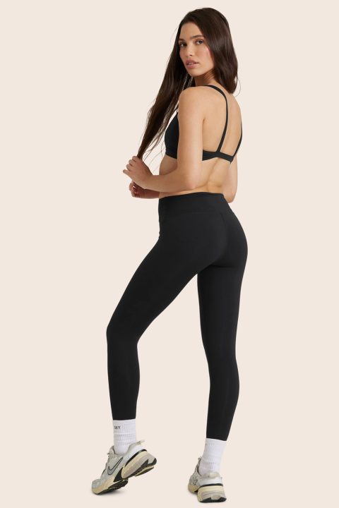 AIRLUXE™ BREATHE MID-RISE LEGGINGS - ONYX