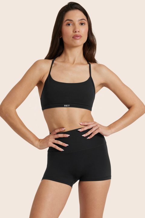 AIRLUXE™ BREATHE Y BRA - ONYX