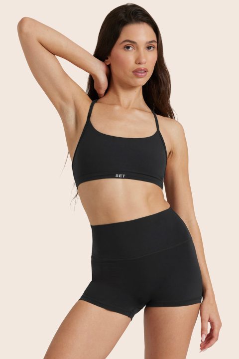 AIRLUXE™ BREATHE Y BRA - ONYX