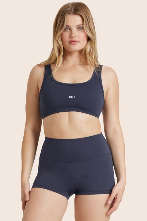 AIRLUXE™ BREATHE SCOOP BRA - SPADES