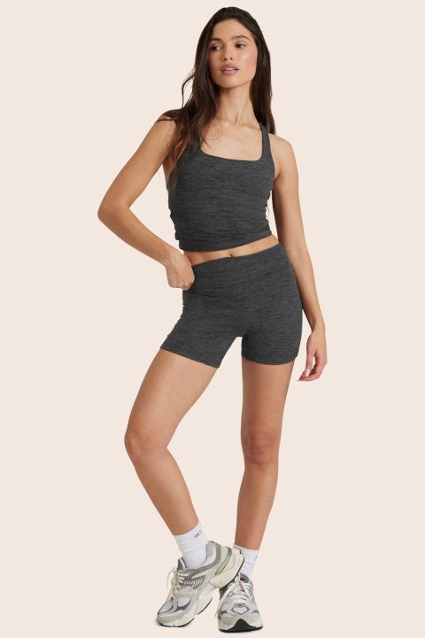 FORMCLOUD® CLOUD SHORTS - PEPPER HEATHER GREY