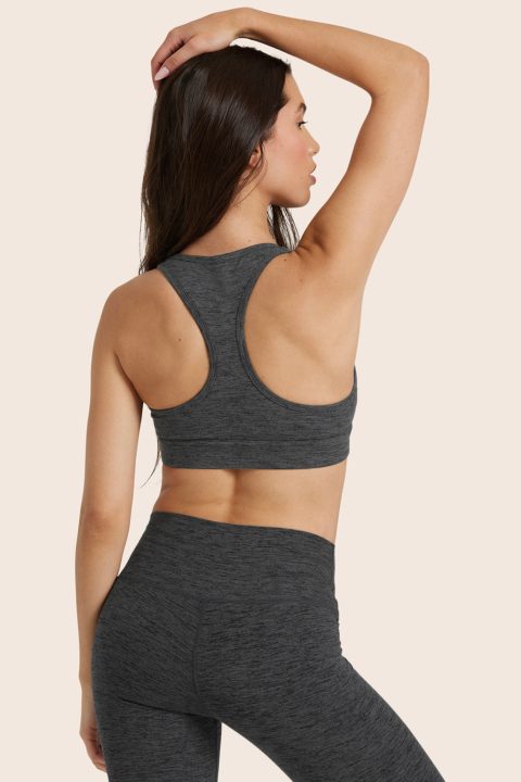FORMCLOUD® CLOUD STAPLE BRA - PEPPER HEATHER GREY