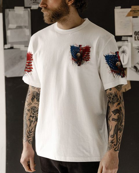 One Nation Under God Men's All Over Print Shirt - Tyqy1605254
