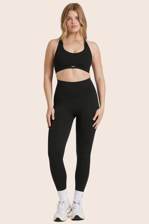 SCULPTFLEX® POWER HIGH-RISE LEGGINGS - ONYX