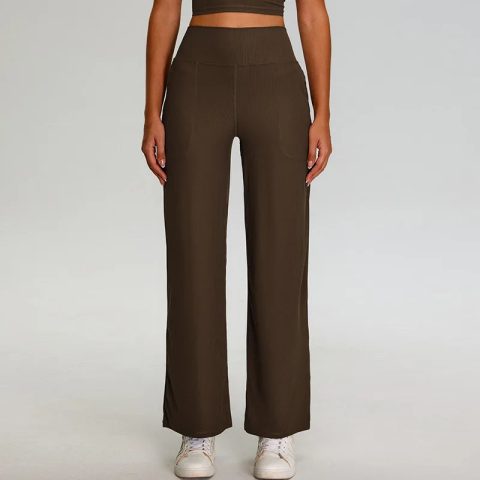 Comfortable Relaxed Wide-Waisted Leggings
