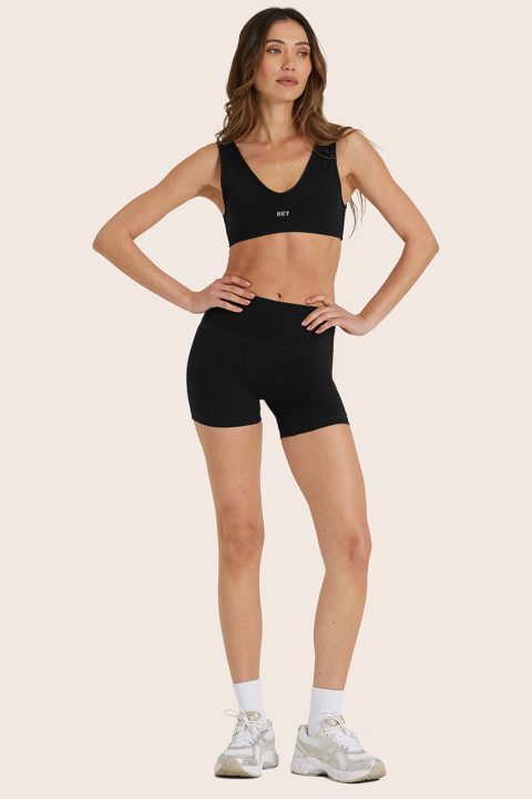 SPORTBODY® (BLOOPERS) SPORTY SHORTS - ONYX