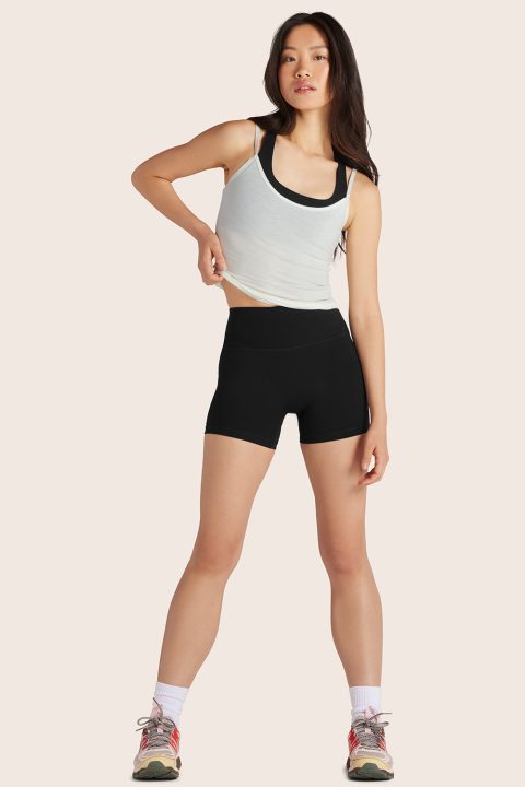 SPORTBODY® (BLOOPERS) SPORTY SHORTS - ONYX
