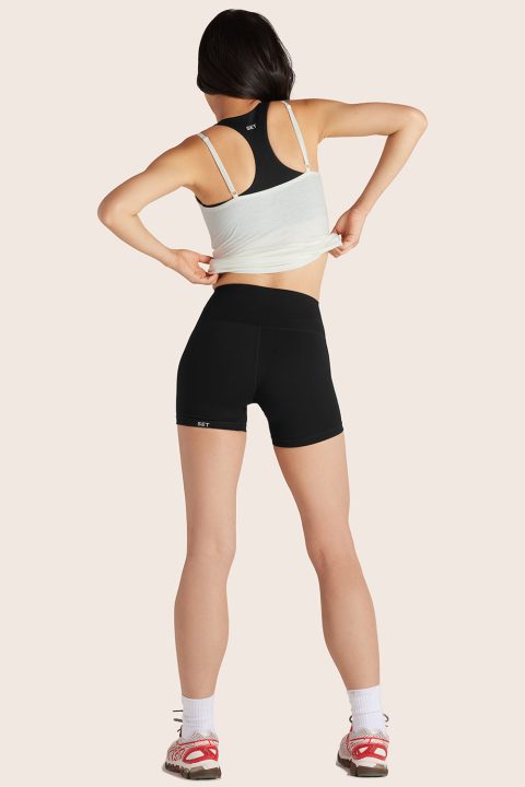 SPORTBODY® (BLOOPERS) SPORTY SHORTS - ONYX