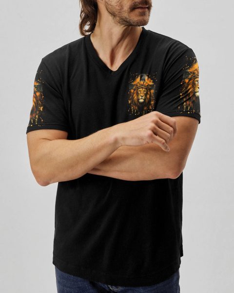 Jesus Dropped The Charges Lion Men's All Over Print Shirt - Yhln1405253