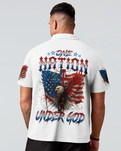 One Nation Under God Men's All Over Print Shirt - Tyqy1605254