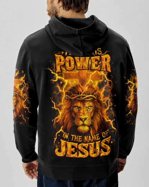 There Is Power In The Name Of Jesus Men's All Over Print Shirt - Yhhn1305252