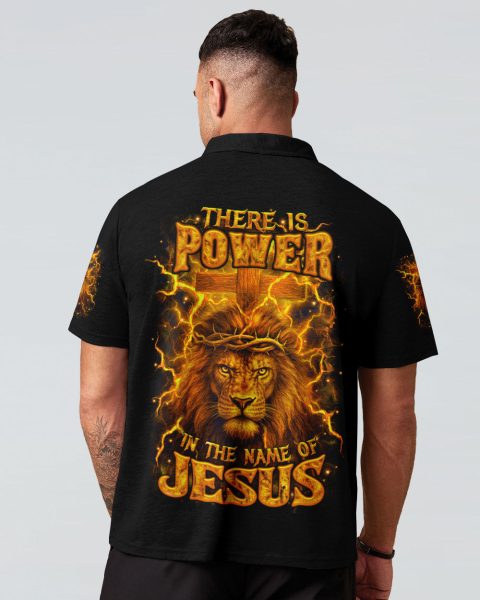 There Is Power In The Name Of Jesus Men's All Over Print Shirt - Yhhn1305252