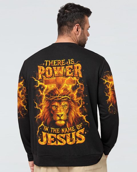 There Is Power In The Name Of Jesus Men's All Over Print Shirt - Yhhn1305252