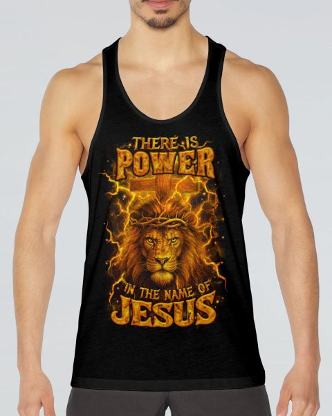 There Is Power In The Name Of Jesus Men's All Over Print Shirt - Yhhn1305252