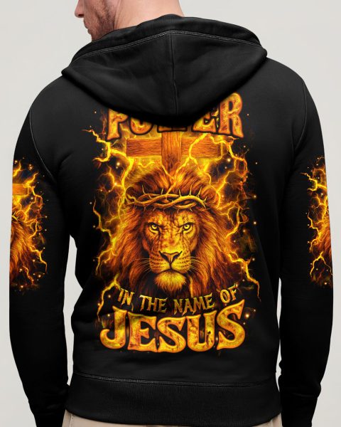 There Is Power In The Name Of Jesus Men's All Over Print Shirt - Yhhn1305252