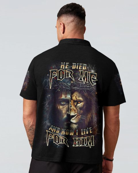 He Died For Me Men's All Over Print Shirt - Yhhn1505252