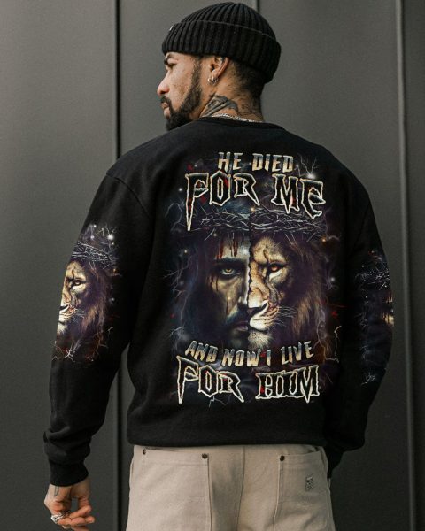 He Died For Me Men's All Over Print Shirt - Yhhn1505252