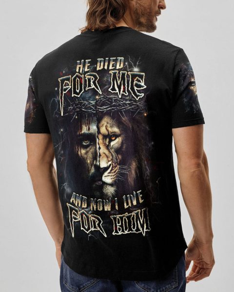 He Died For Me Men's All Over Print Shirt - Yhhn1505252