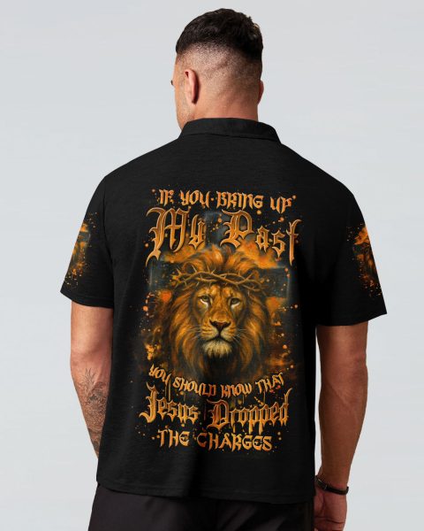 Jesus Dropped The Charges Lion Men's All Over Print Shirt - Yhln1405253