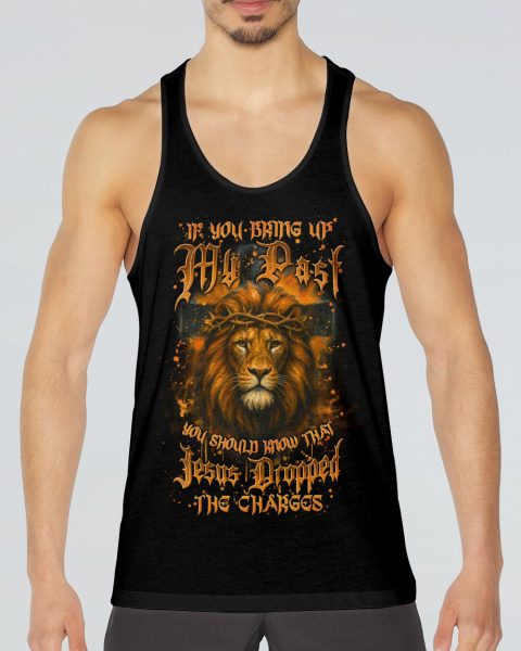Jesus Dropped The Charges Lion Men's All Over Print Shirt - Yhln1405253